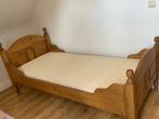 2 massieve grenen bedden met matras, Ophalen, Gebruikt, Matras