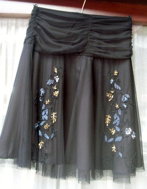 Zwarte rok van Blue Bonheur maat 42, Kleding | Dames, Rokken, Zo goed als nieuw, Maat 42/44 (L), Zwart, Ophalen of Verzenden
