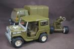 Buddy L vintage toys Jeep, Troop transport en kanon, Ophalen of Verzenden