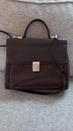 Sac à main vintage en cuir Plinio Visonà, Enlèvement, Utilisé, Brun, Sac à main