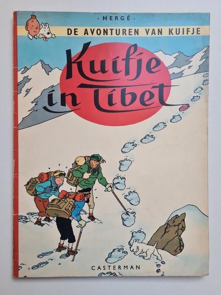 Kuifje in de Tibetaanse strip, Boeken, Stripverhalen, Gelezen, Eén stripboek, Ophalen of Verzenden