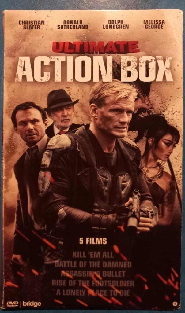 Ultimate Action Box (5 films op 3 disc), Cd's en Dvd's, Dvd's | Actie, Zo goed als nieuw, Actie, Boxset, Vanaf 16 jaar, Ophalen of Verzenden