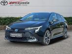 Toyota Corolla TS+Premium+afn. trekhaak+cam+n, Auto's, Toyota, Automaat, Emergency brake assist, Zwart, Break