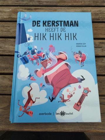 De kerstman heeft de hik beschikbaar voor biedingen