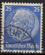 Duitsland 1933-1936 - Yvert 493 - Maarschalk Hindenburg (ST), Timbres & Monnaies, Timbres | Europe | Allemagne, Affranchi, Envoi