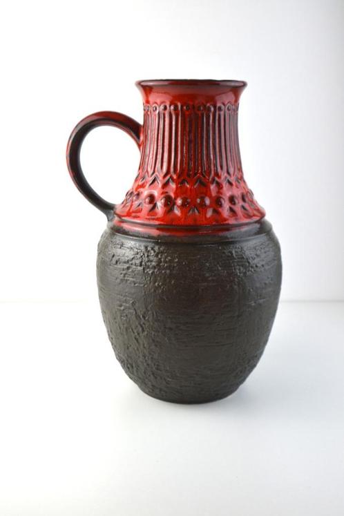 Vintage West Germany kruik Jasba 1706-35, Maison & Meubles, Accessoires pour la Maison | Vases, Utilisé, Moins de 50 cm, Poterie ou Porcelaine