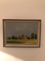 KUNST SCHILDERIJ OLIE OP DOEK STEYAERT LANDSCHAP, Antiek en Kunst, Ophalen of Verzenden