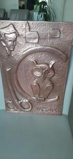 kader met koperbeslag De Lovie M.P.I. oud embleem, Verzenden