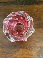 Roze asbak Val St Lambert, Antiek en Kunst, Ophalen
