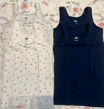 Set van 4 onderhemdjes, Hema, maat 110/116, Ophalen, Nacht- of Onderkleding, Meisje, Zo goed als nieuw