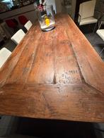 Antieke Franse boerentafel 185 x 100, Ophalen
