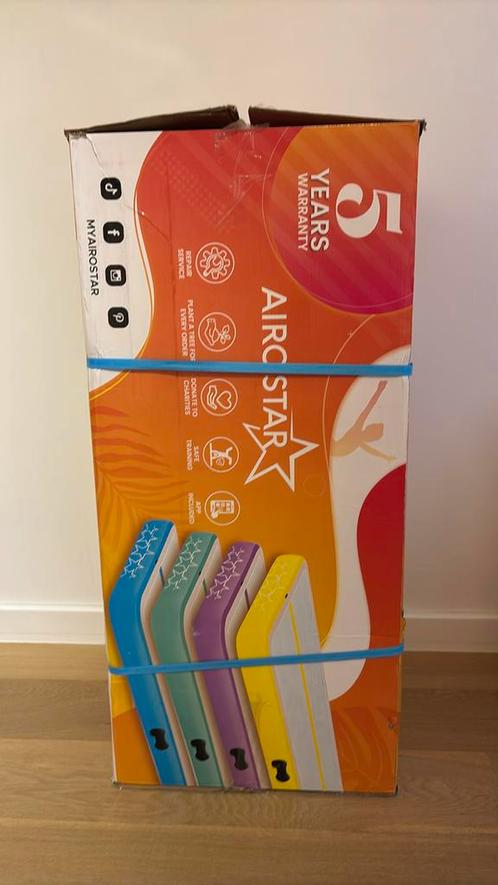 Airostar Pro Star Airtrack 5x1x0.2M, Sport en Fitness, Turnen, Gebruikt, Materiaal, Groen, Ophalen of Verzenden
