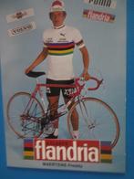 wielerkaart 1977 team flandria wk freddy maertens signe, Verzenden, Zo goed als nieuw