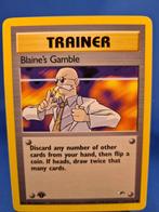Blaine's Gamble 121/132 - Gym Heroes (1st edition), Verzenden, Gebruikt