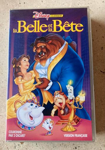 Cassette VHS Originale "La Belle et la Bête" (Walt Disney)