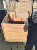 PROMO - nouvelles boîtes à fleurs en bois dur, Neuf, Enlèvement ou Envoi, Carré, 30 à 60 cm