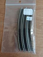 Marklin Z Gebogen rails 8521 (6 stuks), Hobby en Vrije tijd, Modeltreinen | Overige schalen, Gelijkstroom, Rails, Ophalen of Verzenden