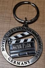 Metalen sleutelhanger: Movie Park Germany, Ophalen of Verzenden, Zo goed als nieuw, Overige typen