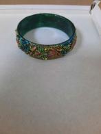 prachtige oude armband uit verzameling, Ophalen of Verzenden, Zo goed als nieuw, Overige materialen, Met bedels of kralen