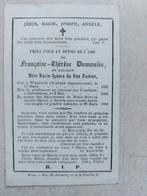 oud doodsprentje kloosterlinge 1835-1882, Verzamelen, Bidprentjes en Rouwkaarten, Verzenden