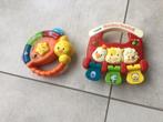 vtech Mijn kleine tamboerijn en kiekeboe boerderij, Ophalen, Zo goed als nieuw, Rammelaar, Met geluid
