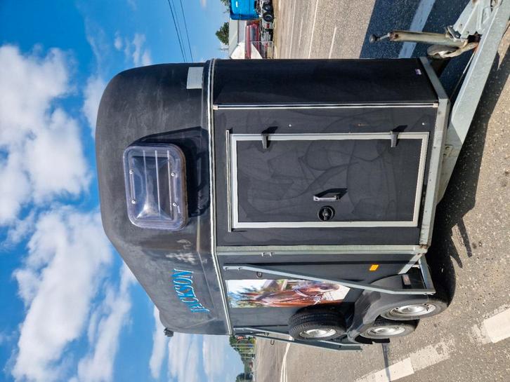 2 paardstrailer, Dieren en Toebehoren, Paarden en Pony's | Trailers en Aanhangwagens, Aluminium, Ophalen