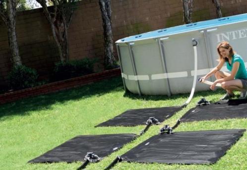 Zwembadverwarming zonnepanelen Intex zwembad als nieuw, Tuin en Terras, Zwembad-toebehoren, Zo goed als nieuw, Verwarming, Ophalen of Verzenden