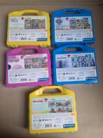 Set van 5 puzzelblokjes, Ophalen