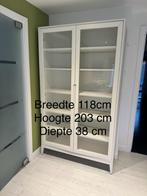 Vitrinekast sterke,zware kast, Huis en Inrichting, Kasten | Vitrinekasten, Ophalen, Zo goed als nieuw