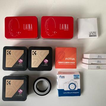 Lens Adapters Nex, OM, L39, LM, Nikon, M42 beschikbaar voor biedingen