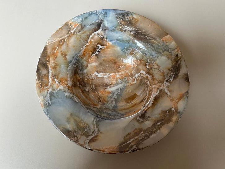 Art deco Arabia schaal in geglazuurd aardewerk - jaren 1920, Antiek en Kunst, Antiek | Keramiek en Aardewerk, Ophalen