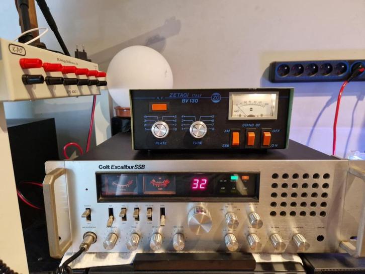 Colt Excalibur SSB + Linear BV 130, Telecommunicatie, Zenders en Ontvangers, Gebruikt, Zender en Ontvanger, Ophalen