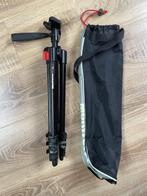 Manfrotto 718B Digi Tripod with Integrated 3-Way Head + Bag, Ophalen, Gebruikt, Driepoot, 150 tot 175 cm