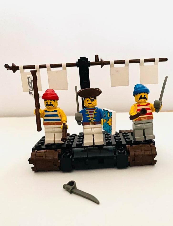 LEGO Pirates 6257 - Castaway’s Raft - vintage, Kinderen en Baby's, Speelgoed | Duplo en Lego, Zo goed als nieuw, Lego, Complete set