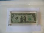 Paperweight one dollar biljet USA 1985, Verzamelen, Overige Verzamelen, Ophalen of Verzenden