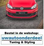 Maxton Design Volkswagen Golf 6 GTI Spoiler Lip Splitter, Volkswagen, Enlèvement ou Envoi, Neuf