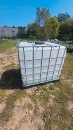 Ibc container 1000L, Tuin en Terras, Ophalen, Kunststof, Met kraantje, 150 liter of meer