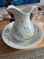 Cruche et cuvette en céramique, Ophalen