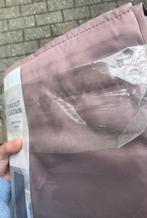 2x gordijn roze koraal, Enlèvement ou Envoi, Autres couleurs, Comme neuf, 100 à 150 cm