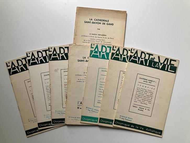 L'Art et la Vie, chronique mensuelle de la vie artistique, Boeken, Tijdschriften en Kranten, Ophalen