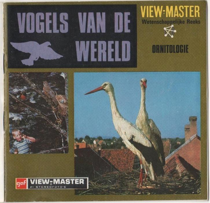 View-master Vogels van de Wereld B 678 NL, Antiek en Kunst, Antiek | Speelgoed, Ophalen of Verzenden