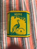 Oude blik koffie doos, Ophalen