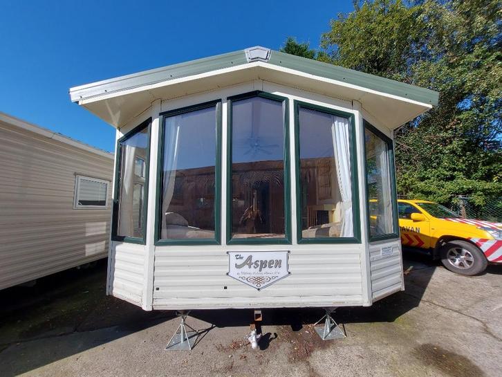 Willerby Aspen 37x12, Caravans en Kamperen, Stacaravans, tot en met 6, Ophalen