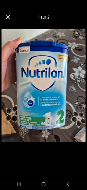 Neuf nutrilon 2, Enlèvement, Neuf