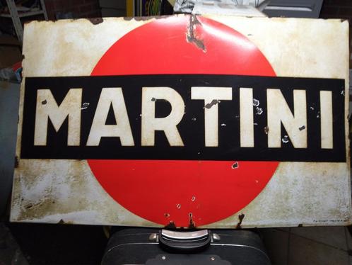 Martini Foremail 1966 emaille plaat, Verzamelen, Merken en Reclamevoorwerpen, Gebruikt, Reclamebord, Ophalen of Verzenden