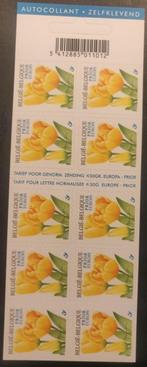 Bpost - 10 postzegels Europa Tarief 1 - gele tulp, Postzegels en Munten, Postzegels | Europa | België, Ophalen of Verzenden