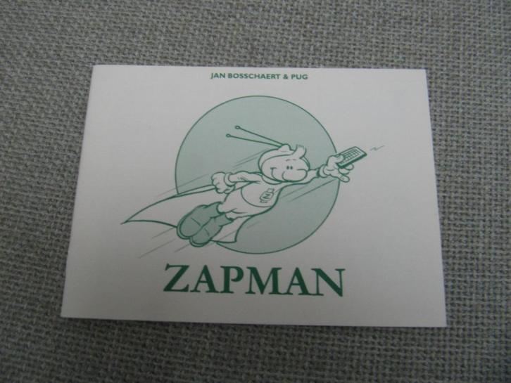 Mercatorstrip - zapman (Jan Bosschaert) - genummerd, Boeken, Stripverhalen, Nieuw, Ophalen of Verzenden