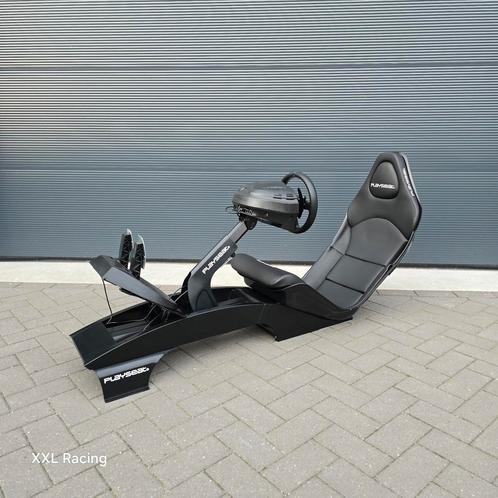 Playseat F1 Zwart + Thrustmaster T300 RS, Games en Spelcomputers, Games | Sony PlayStation 5, Refurbished, Ophalen