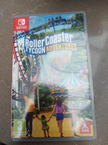 Nintendo Switch games: rollercoaster tucoon adventures.  beschikbaar voor biedingen