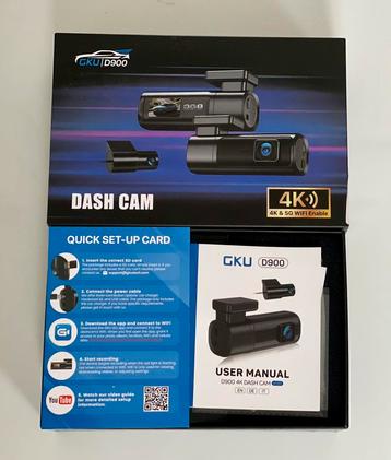 GKU D900 Nieuwe dashcam, camera aan de voor- en achterkant beschikbaar voor biedingen